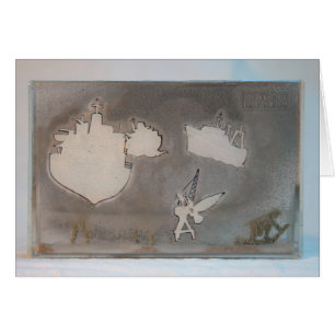 Ontscheping K7 1986 Mixed-media Kaart