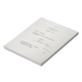 Ontslagbrief van Richard M. Nixon van 1974 Notitieblok (Gedraaid)