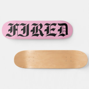 ONTSLAGEN SKATEBOARDS