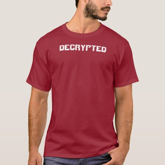 Ontsleuteld - T-Shirt (Voorkant)