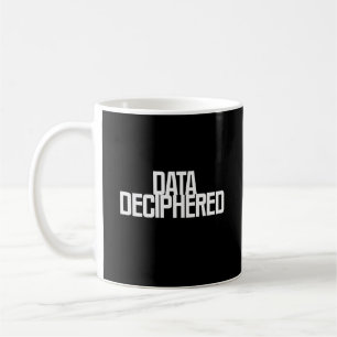 Ontsleutelde Data   Complexe Informatie Duidelijkh Koffiemok