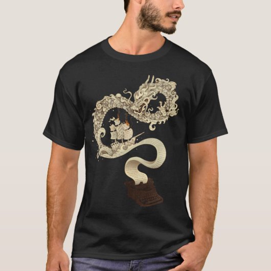 Ontsluierde verbeelding t-shirt (Voorkant)