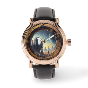 Ontsluit uw verbeelding met onze Steampunk Portal Horloge