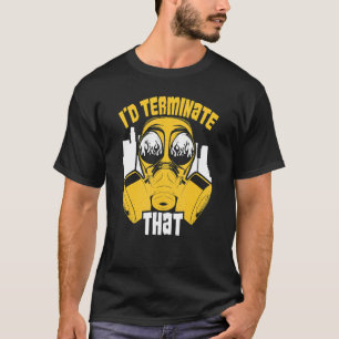 Ontsmetter Bed Bug Plaagbestrijding Plaagbestrijde T-shirt
