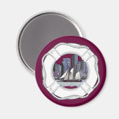 Ontsnap aan de stad magneet (Voorkant / Achterkant)