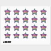 ontsnappen aan candyland : ster sticker (Vel)