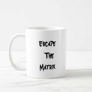 Ontsnappen aan de matrix mok (met andrew tate erop