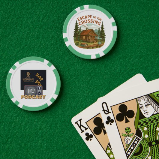 ONTSNAPPEN AAN DE OVERSTEEK Maggie Sullivan Cozy C Poker Chips (Pokertafel (Dubbel))