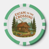 ONTSNAPPEN AAN DE OVERSTEEK Maggie Sullivan Cozy C Poker Chips (Voorkant)