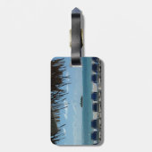 Ontsnappen aan het Bagagelabel van de Beach (Achterkant verticaal)