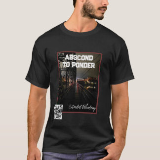 Ontsnappen om 'Street' QR te overwegen T-shirt