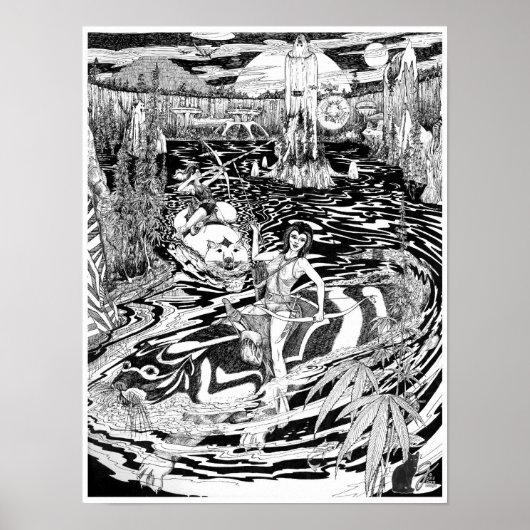 Ontsnappen Poster (Voorkant)