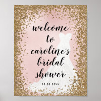 Ontsnappend Glitter Bride Dress Vrijgezellenfeest 