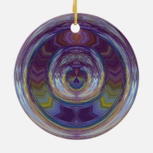 ontsnapping keramisch ornament (Achterkant)