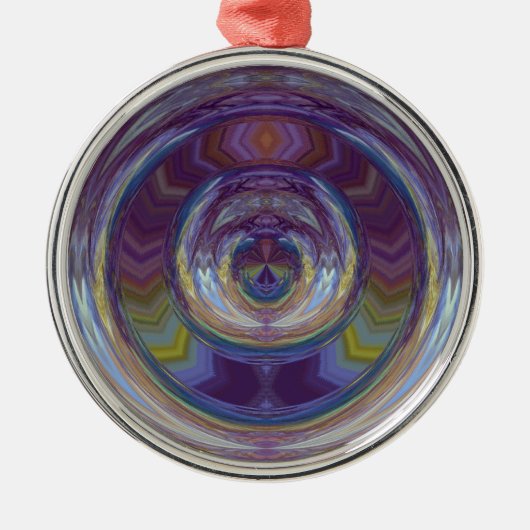 ontsnapping metalen ornament (Voorkant)