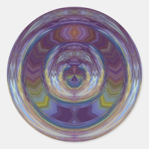 ontsnapping ronde sticker