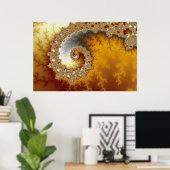 Ontsnappingen - Fractaal Poster (Thuiskantoor)