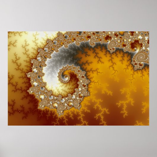 Ontsnappingen - Fractaal Poster (Voorkant)