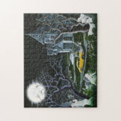 Ontsnappingen met geesten en begraafplaats legpuzzel (Verticaal)