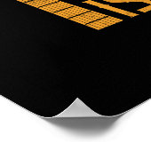 Ontspan de Bass Player hier is Poster (Hoek)