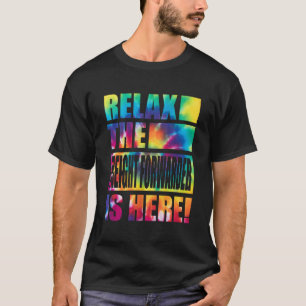 Ontspan de expediteur is hier t-shirt