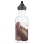 ontspan de poten op het dashboard waterfles (Rechts)