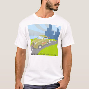Ontspan de rattenrace terwijl je kunt t-shirt