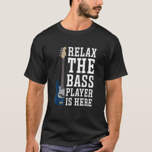 Ontspan de speler van de Bass hier Guitar Player G T-shirt