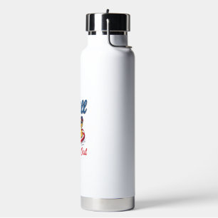 Ontspan de Vierde Patriottische Eend T-Shirt Ontwe Waterfles