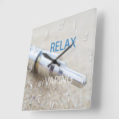 Ontspan door dampen vierkante klok (Hoek)