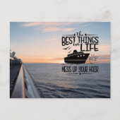 Ontspan en laat je gaan briefkaart (Voorkant)