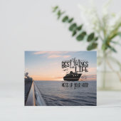 Ontspan en laat los briefkaart (Staand voorkant)