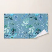 Ontspan en ontwind Blauwgroen ontwerper Pattered Bad Handdoek (Handdoek)