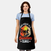 Ontspan Het Is Zomer Tijd Schort (Gedragen)