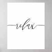 Ontspan het poster van het de muurkunst van de Bat (Voorkant)