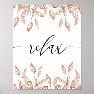 Ontspan het poster van het de muurkunst van de Bat