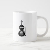 Ontspan hier de Violin Player Extra Grote Beker (Rechts)