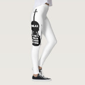 Ontspan hier de Violin Player Leggings (Rechts)