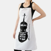 Ontspan hier de Violin Player Schort (Insitu)