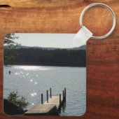 Ontspan in New Hampshire Sleutelhanger (Achterkant)