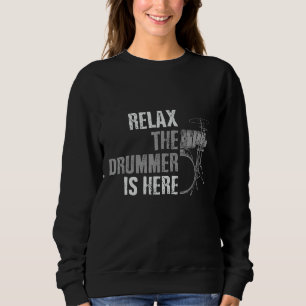 Ontspan je dat drummer hier is grappige drummer-ge trui
