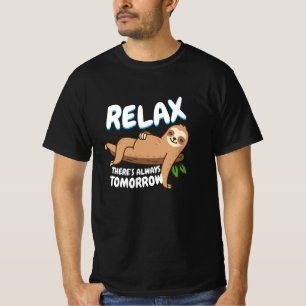 Ontspan je dat er altijd een sleuf is voor de toek t-shirt