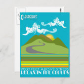 Ontspan je in de wolken briefkaart (Voorkant / Achterkant)