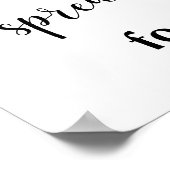 Ontspan me dat ik een spreadsheet heb. poster (Hoek)