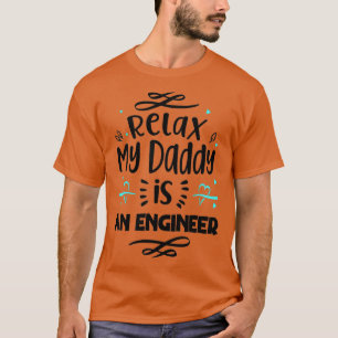 Ontspan mijn vader als apotheker t-shirt