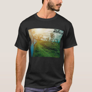 Ontspan Scenische Treinreis Reis Berglandschap T-shirt