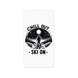 Ontspan Skilift Etiket