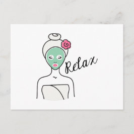 Ontspan Spa Beauty Briefkaart