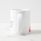 Ontspan Stop om de koffie Mok te ruiken (Achterkant)