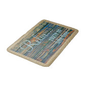 Ontspan u op het Quote Lake Time Badmat (Gekanteld)